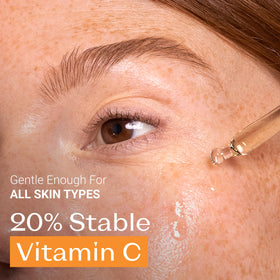 Yon-Ka serum on fingertip ready to apply, demonstrating easy spreadability for daily use