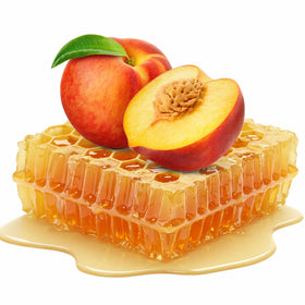 Yoni Rescue label close-up listing apricot, jojoba, avocado and vitamin E
