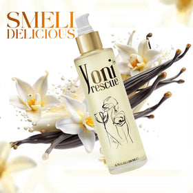 Yoni Rescue close-up texture drop demonstrating fast-absorbing hydration