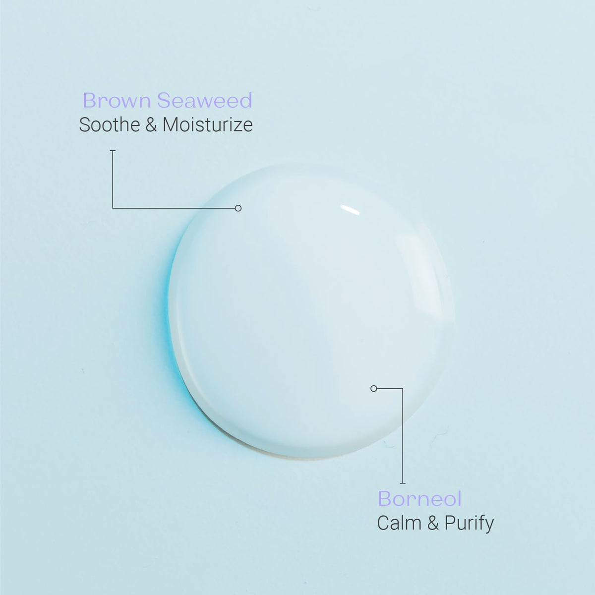 Yonka cleansing milk applied with fingertips for gentle makeup removal
