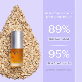 Yonka oil texture close-up showing rich sheen for deep nourishment
