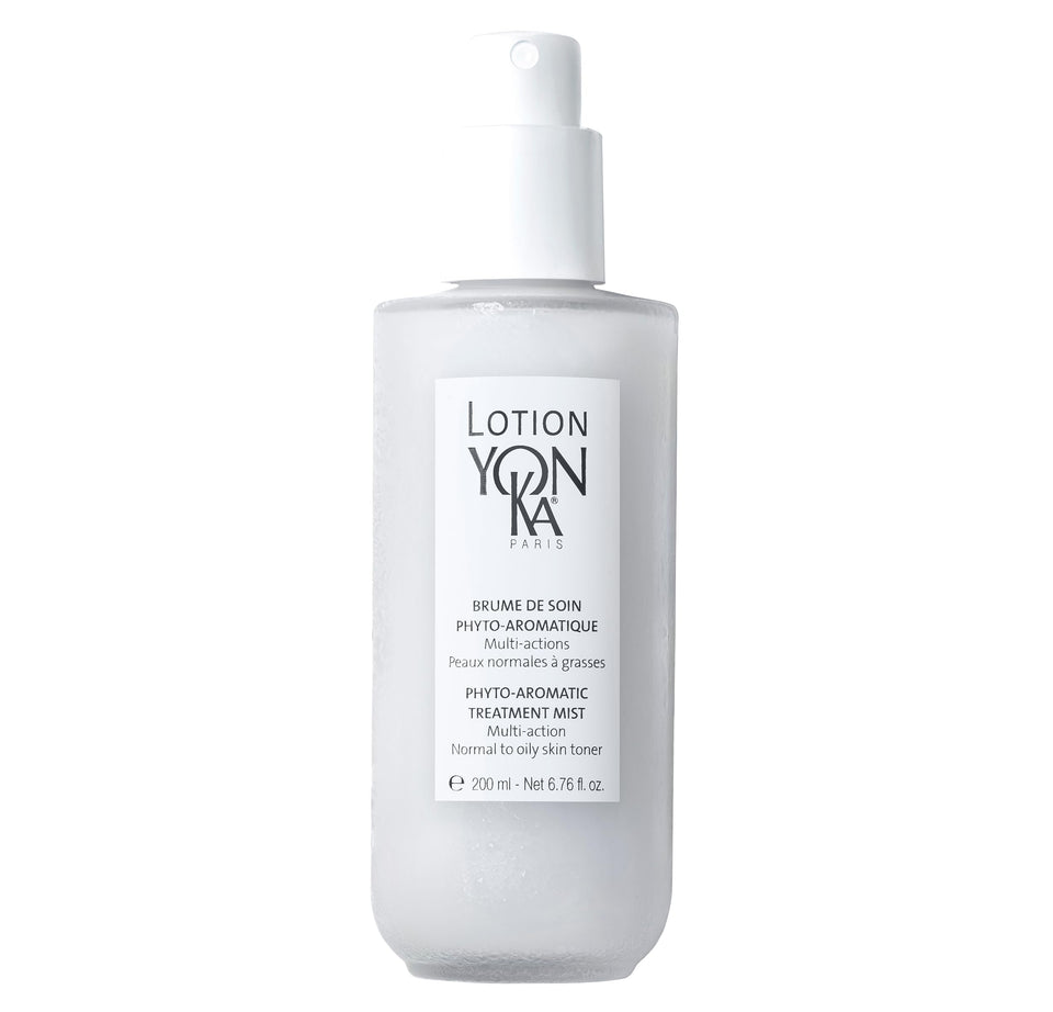 Yonka front packaging of Lotion P.N. G. showing bottle and size, clear brand benefit