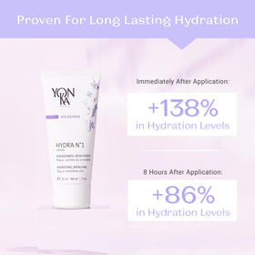 Yonka product with hazelnut oil and shea butter ingredients for nourishing benefits
