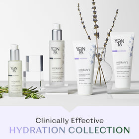 Yonka cream beside nightcap illustrating overnight repair and comfort