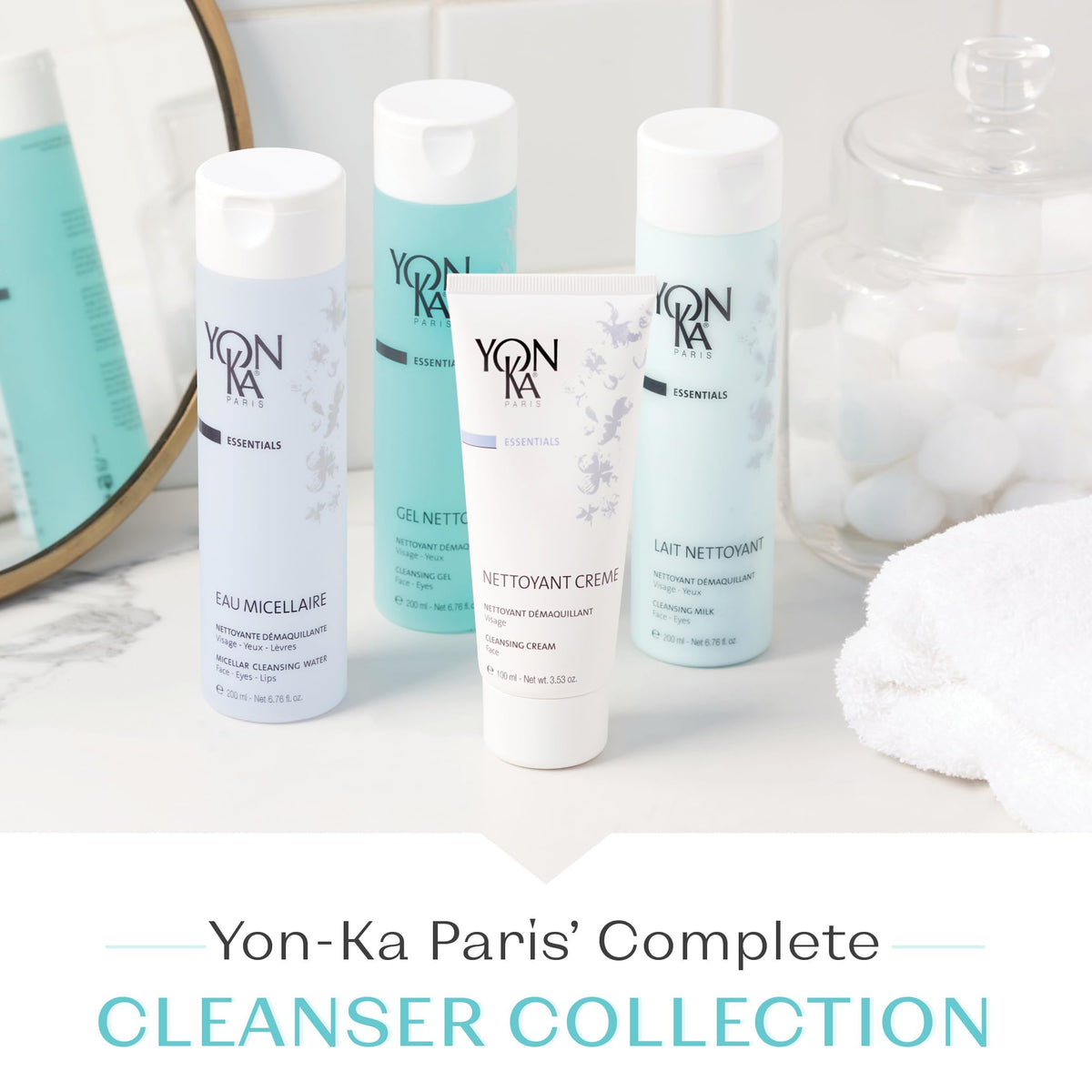 Yonka product with herbs highlighting Yon-Ka Quintessence benefits