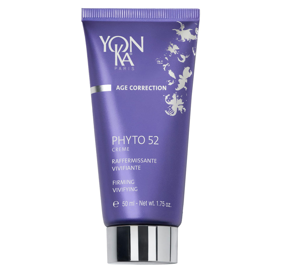 Yonka Phyto 52 front jar showing packaging and clean botanical design for trust