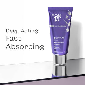 Yonka Phyto 52 with rosemary and beech bud ingredients emphasizing firming benefits
