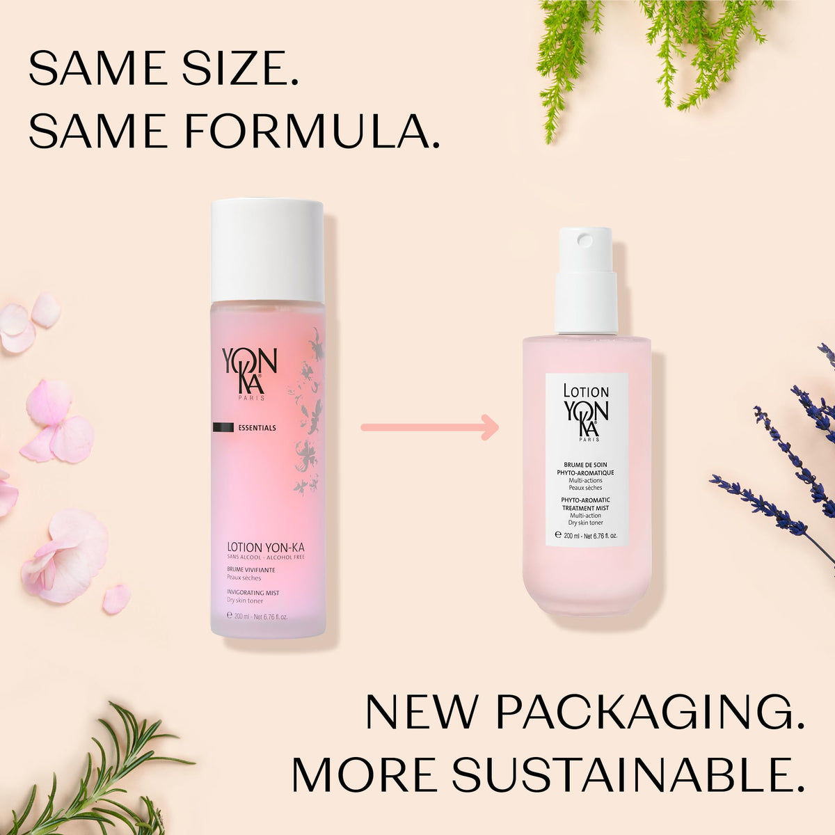 Yonka PS Toner front packaging highlighting hydrating alcohol‑free formula