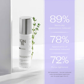 Yonka Quintessence ingredients—lavender and rosemary—highlighting natural purifying benefits