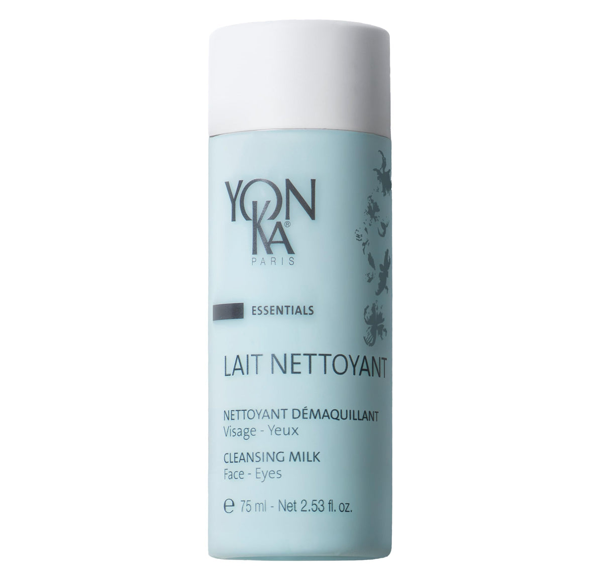 Yonka travel bottle front packaging showing compact cleanser convenience