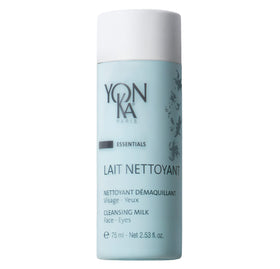 Yonka travel bottle front packaging showing compact cleanser convenience