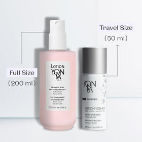 Yonka travel pouch scene showing portability and on-the-go hydration benefit