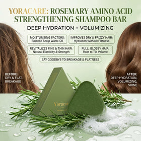 yoracare rosemary and aloe ingredients depicting natural soothing benefits