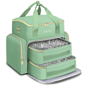 YOREPEK front packaging green shows roomy storage and organized layout benefit