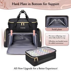 YOREPEK padded handle and adjustable strap for comfortable carrying