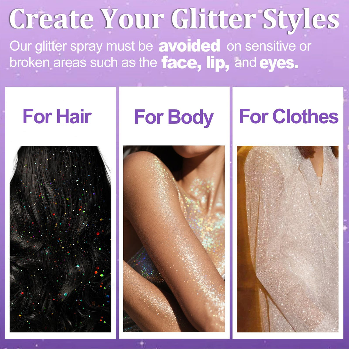 Yosca clothes sparkle detail highlighting glitter effect on fabric for accents