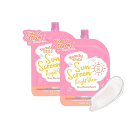 You Glow Babe front packaging twin sachets showing SPF and compact convenience
