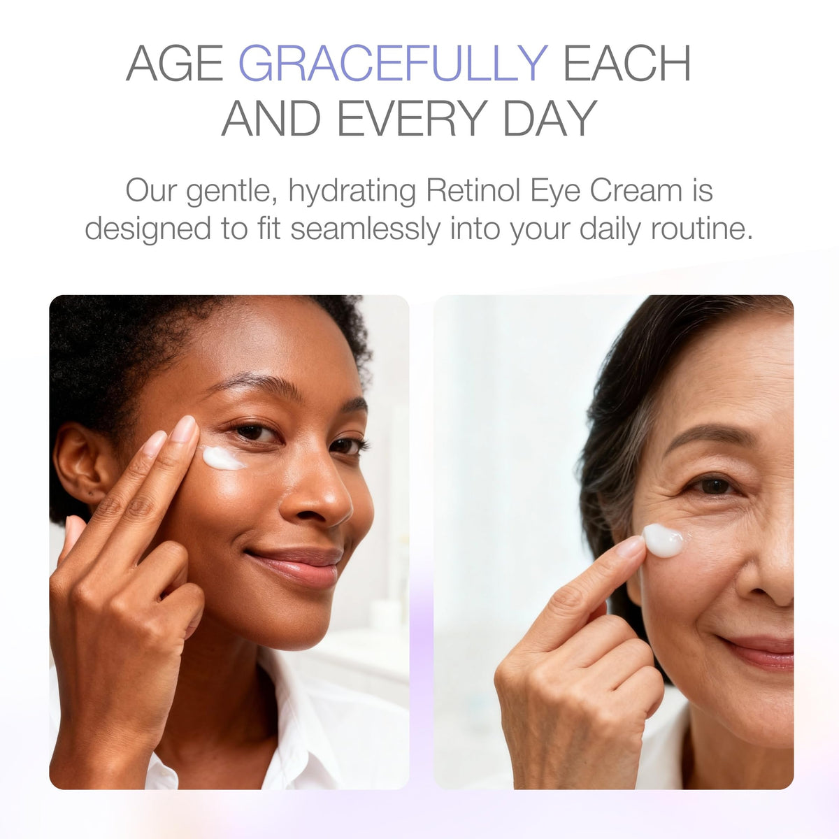 YOUN Beauty jar on nightstand lifestyle shot showing bedtime skincare routine