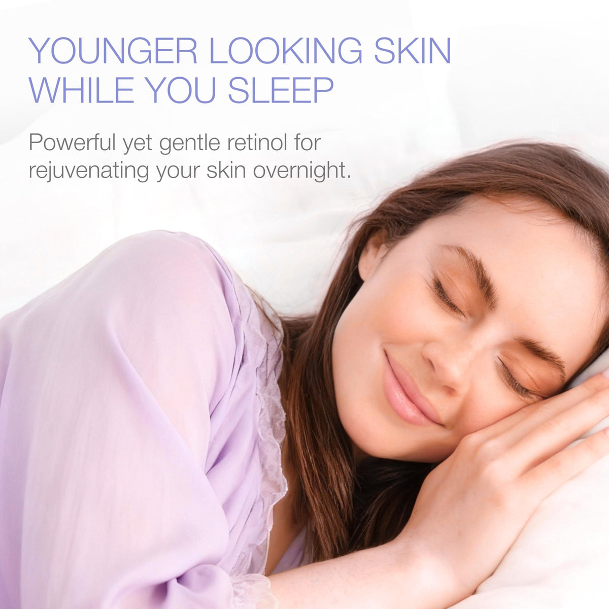 YOUN Beauty close-up of cream texture showing smooth consistency for easy absorption