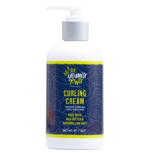 YOUNG KING HAIR CARE front packaging showing jar and benefits
