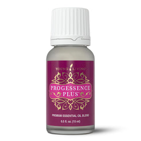 Young Living Progressence Serum front bottle showing label and compact size benefit