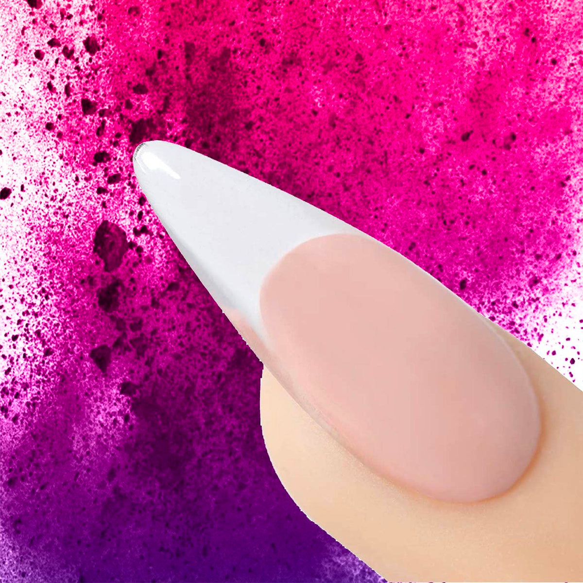 Young Nails application bead on brush demonstrating easy sculpting benefit