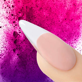 Young Nails application bead on brush demonstrating easy sculpting benefit