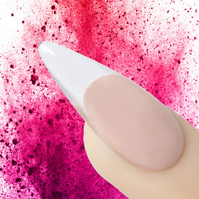 Young Nails brush and acrylic bead application illustrating predictable pickup and control