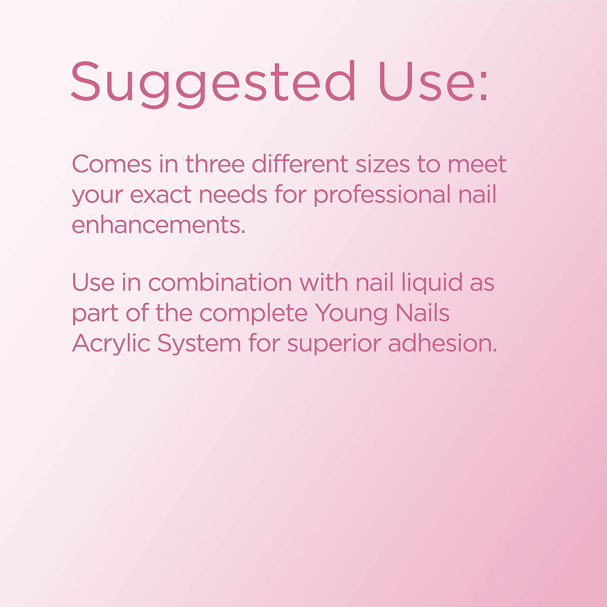Young Nails finished French extensions displaying durable, salon-quality results