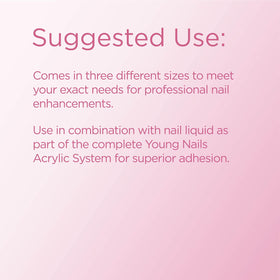 Young Nails finished French extensions displaying durable, salon-quality results