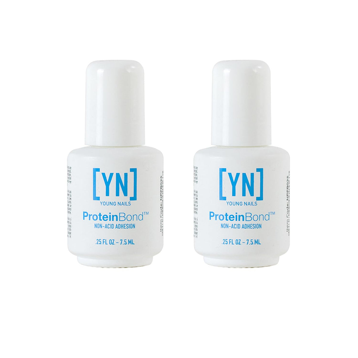 Young Nails front packaging showing compact 0.25 oz bottle and brand benefit