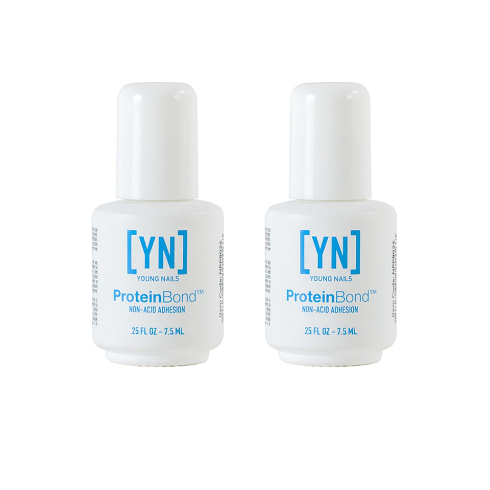 Young Nails front packaging showing compact 0.25 oz bottle and brand benefit