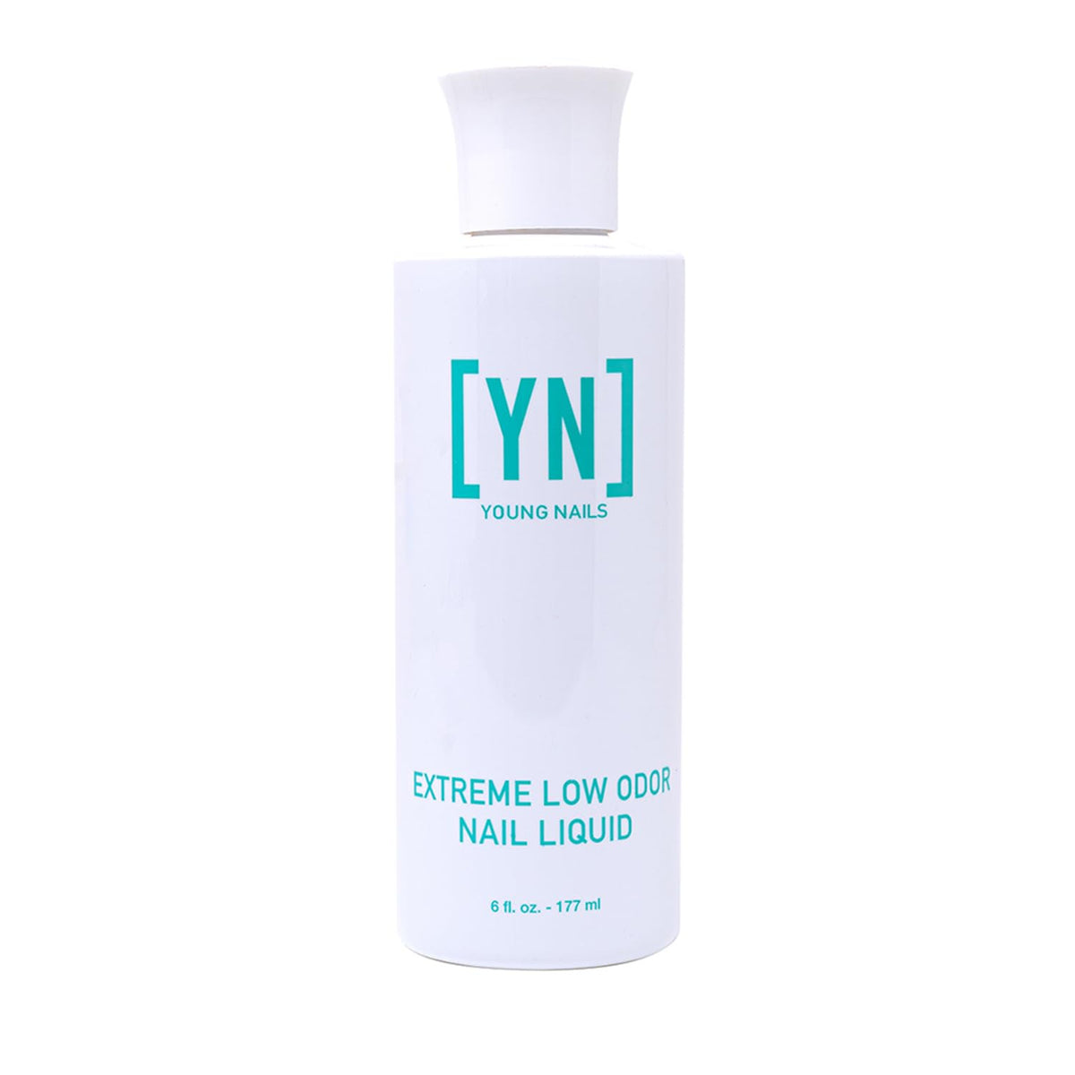 Young Nails bottle front packaging showing label and 6 fl oz size for easy identification and professional use