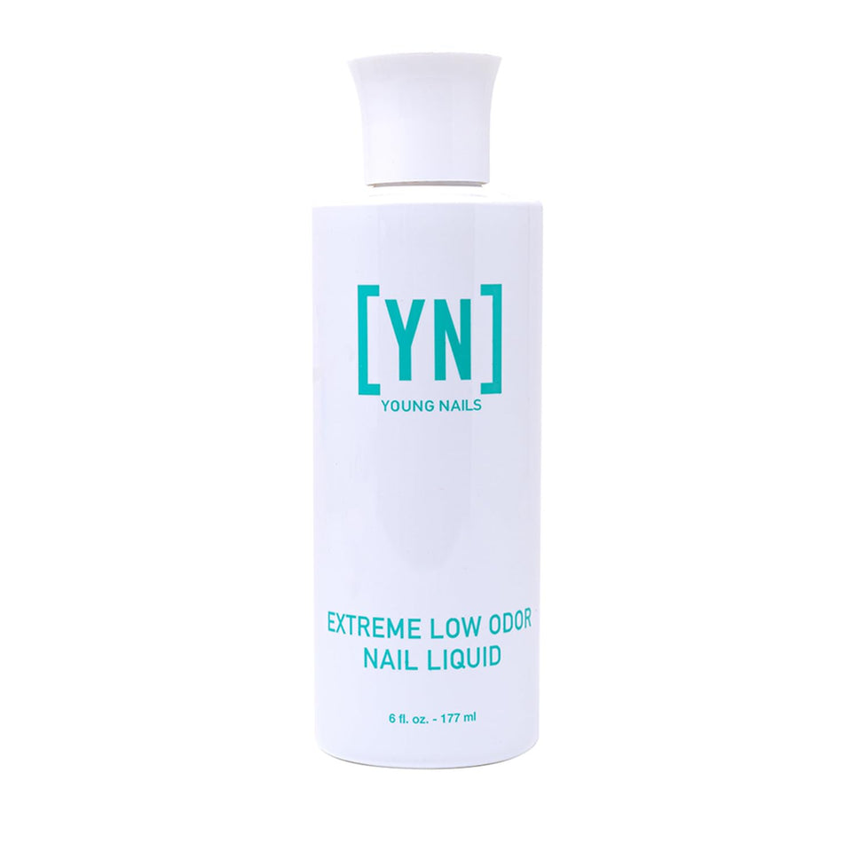 Young Nails bottle front packaging showing label and 6 fl oz size for easy identification and professional use