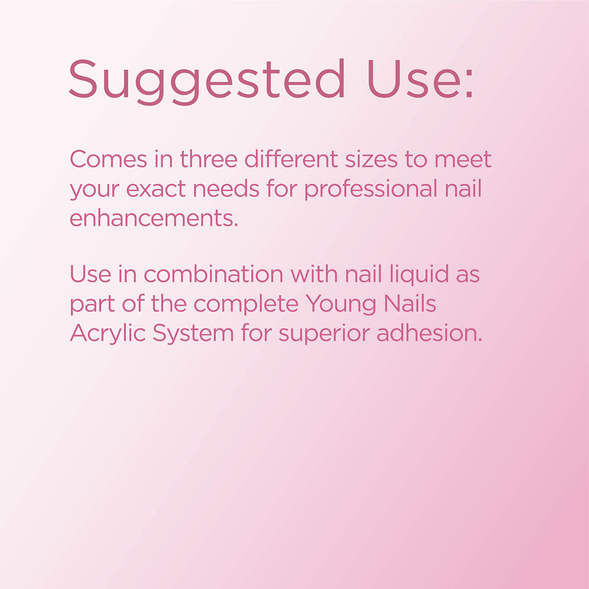 Young Nails extension before and after demonstrating natural look and durable finish