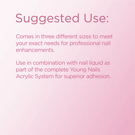 Young Nails extension before and after demonstrating natural look and durable finish