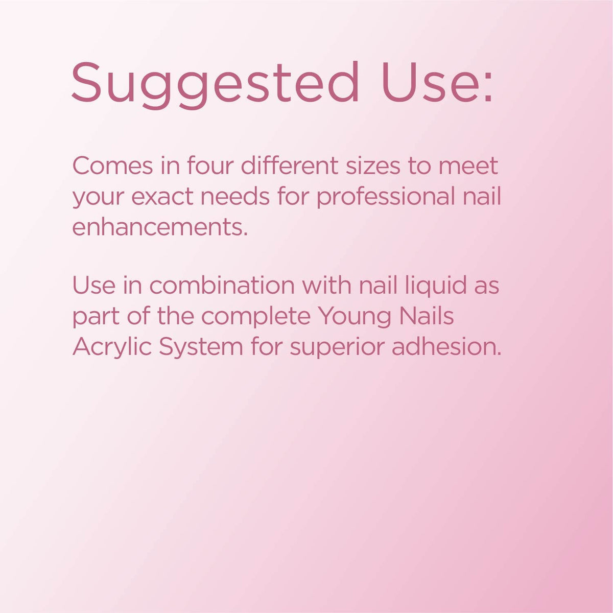 Young Nails powder on brush pick-up demonstrating quick-bead formation benefit