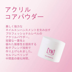 Young Nails close-up powder texture highlighting smooth consistency for even application