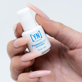 Young Nails clear drop texture emphasizing quick-dry bonding benefit