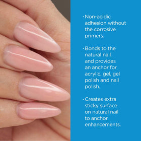 Young Nails size comparison 0.25 oz next to a pen for travel-friendly convenience