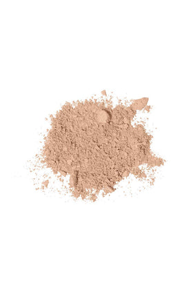 Youngblood texture close-up of loose mineral powder, showing smooth blendability benefit