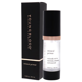 Youngblood primer applied on skin lifestyle shot, improves makeup longevity