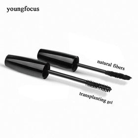 youngfocus before and after lashes showing dramatic length and volume