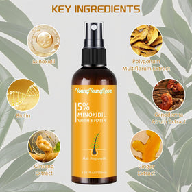 YOUNGYOUNGLOVE texture drop on skin highlighting lightweight, fast-absorbing feel