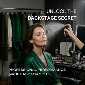 Y'OUR fine mist close-up demonstrating micro-fine spray for even makeup set