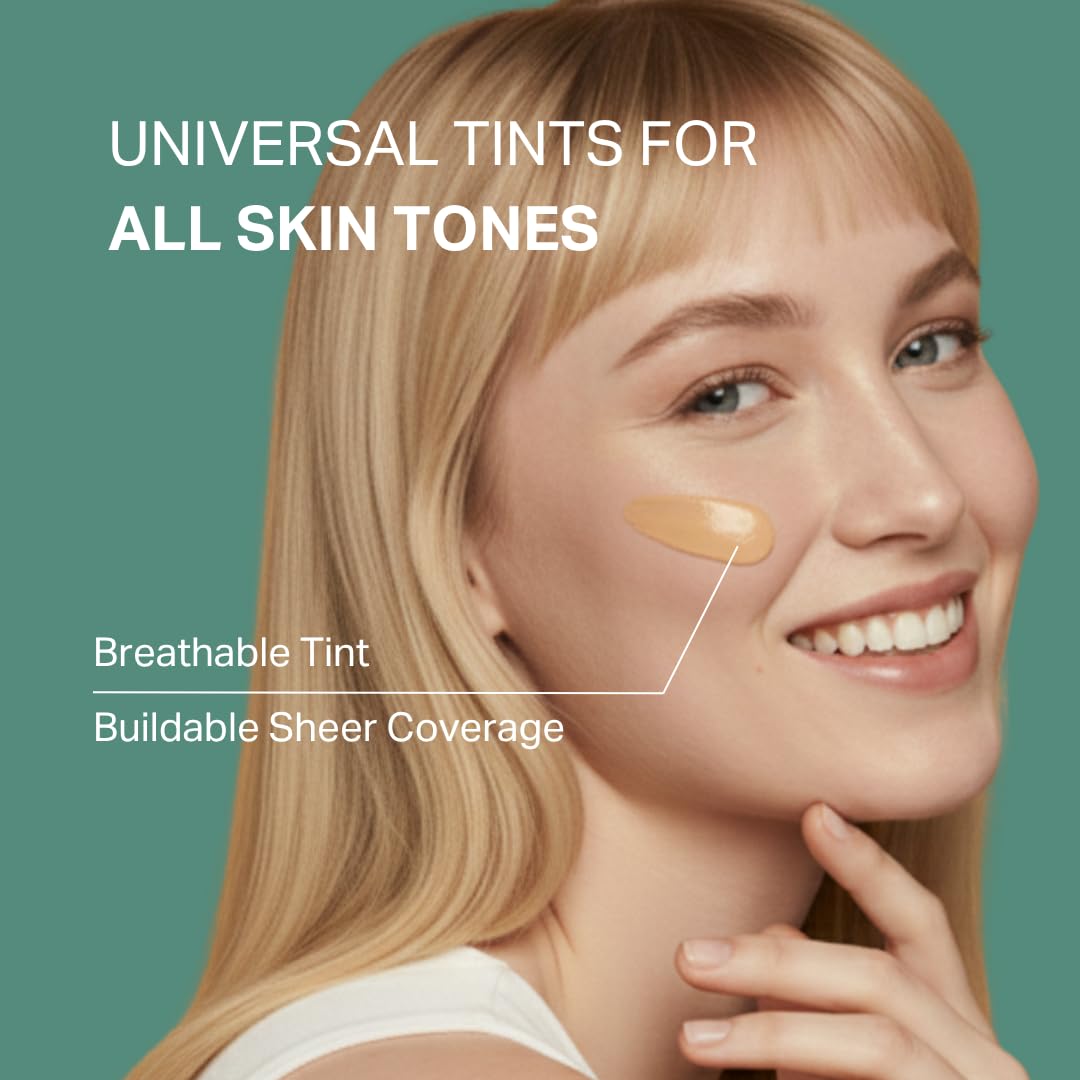 Y'OUR blending product onto neck and ears for full protection