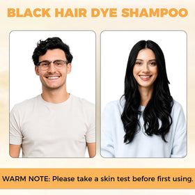 YOURTONE being applied to dry hair demonstrating easy at-home gray coverage