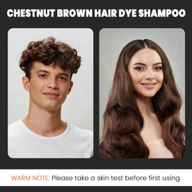YOURTONE before and after roots showing improved gray coverage