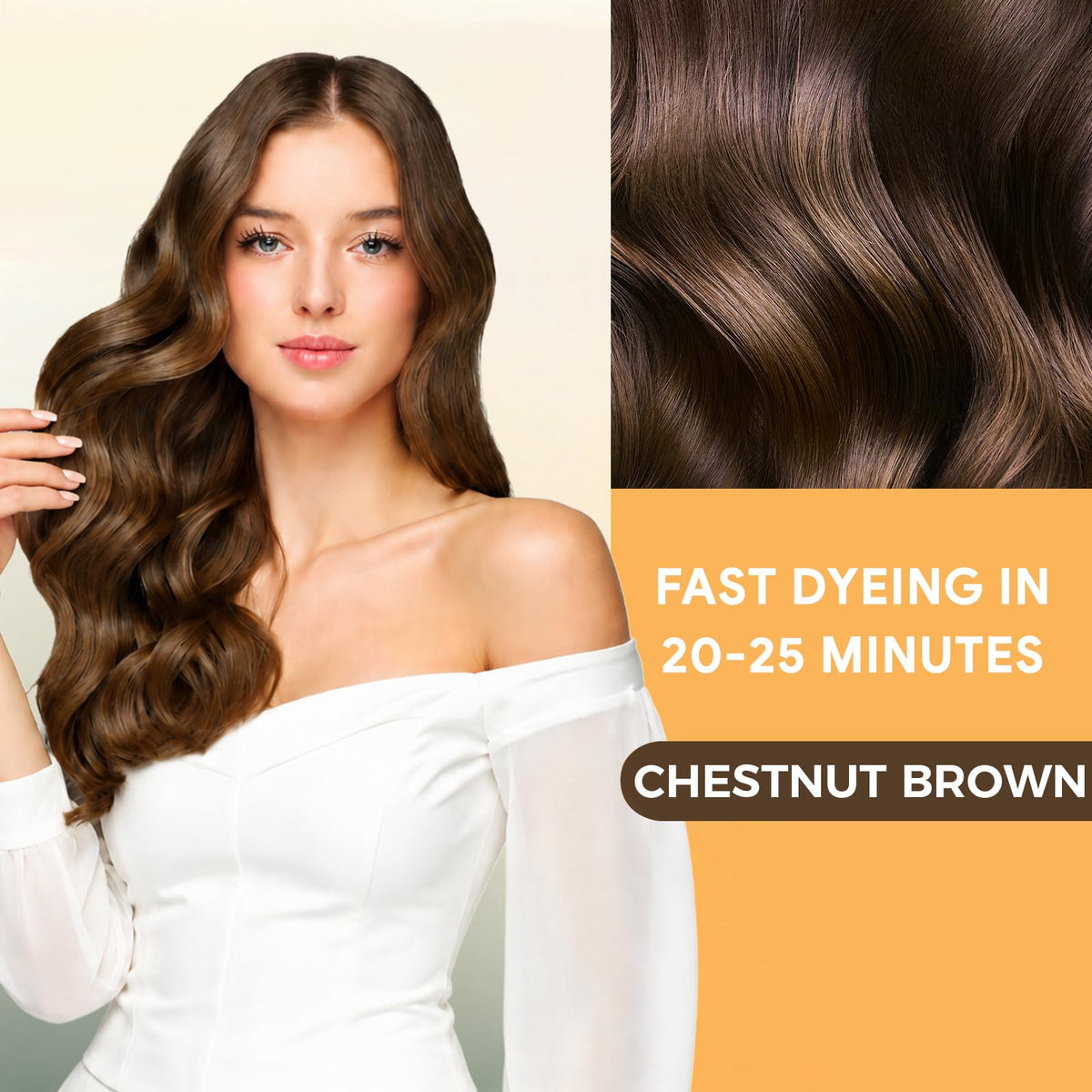 YOURTONE visible before and after gray coverage for natural results