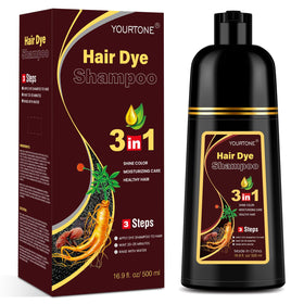 YOURTONE front packaging showing chestnut brown color and benefits